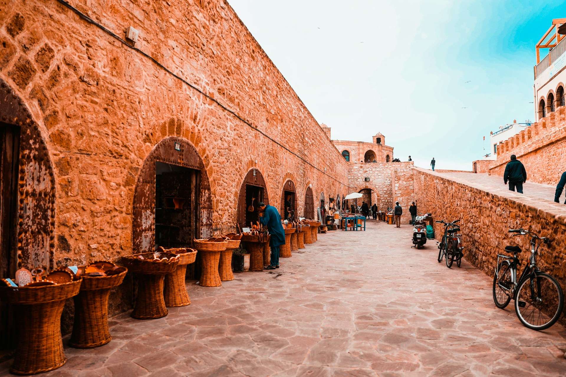 Hotels on Atlantic Coast Morocco — Casablanca urban districts, Essaouira medina-and-harbour quarters, Agadir coastal areas and Atlantic surf pacing