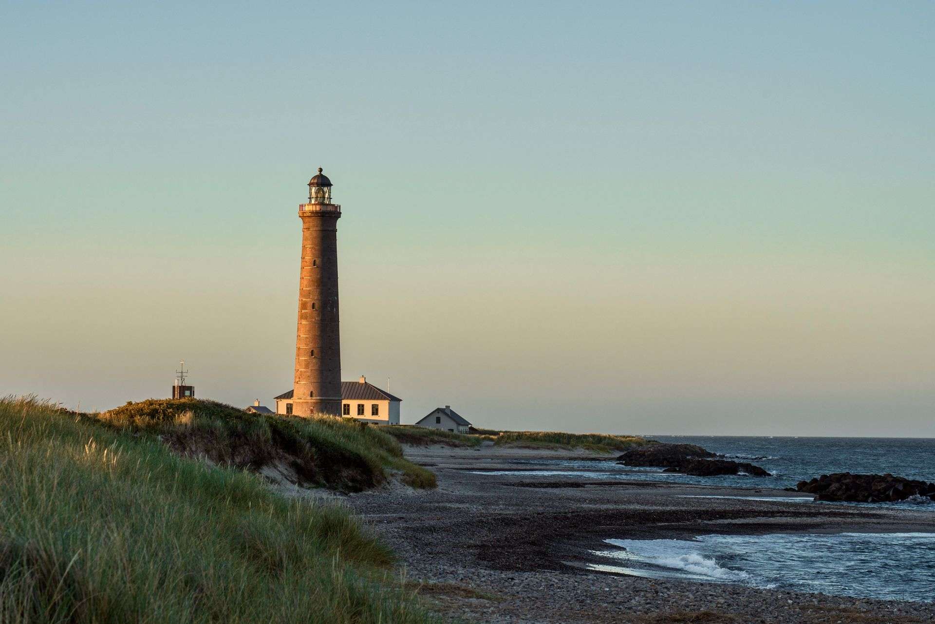Hotels on the Danish Coast — Skagen northern tip, Elsinore harbour, Jutland west beaches, Zealand seaside villages and harbour-town coastal pacing
