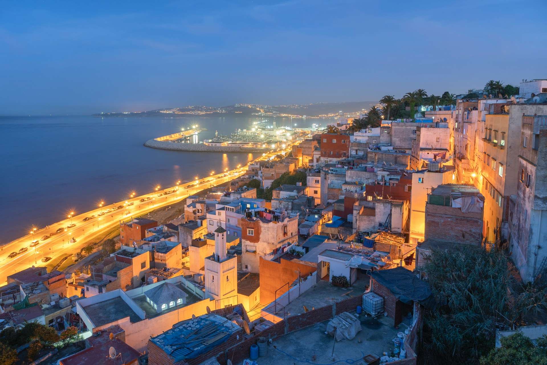 Hotels in Northern Morocco — Tangier strait-side districts, Chefchaouen medina quarters, Tetouan heritage areas and northern mountain routing