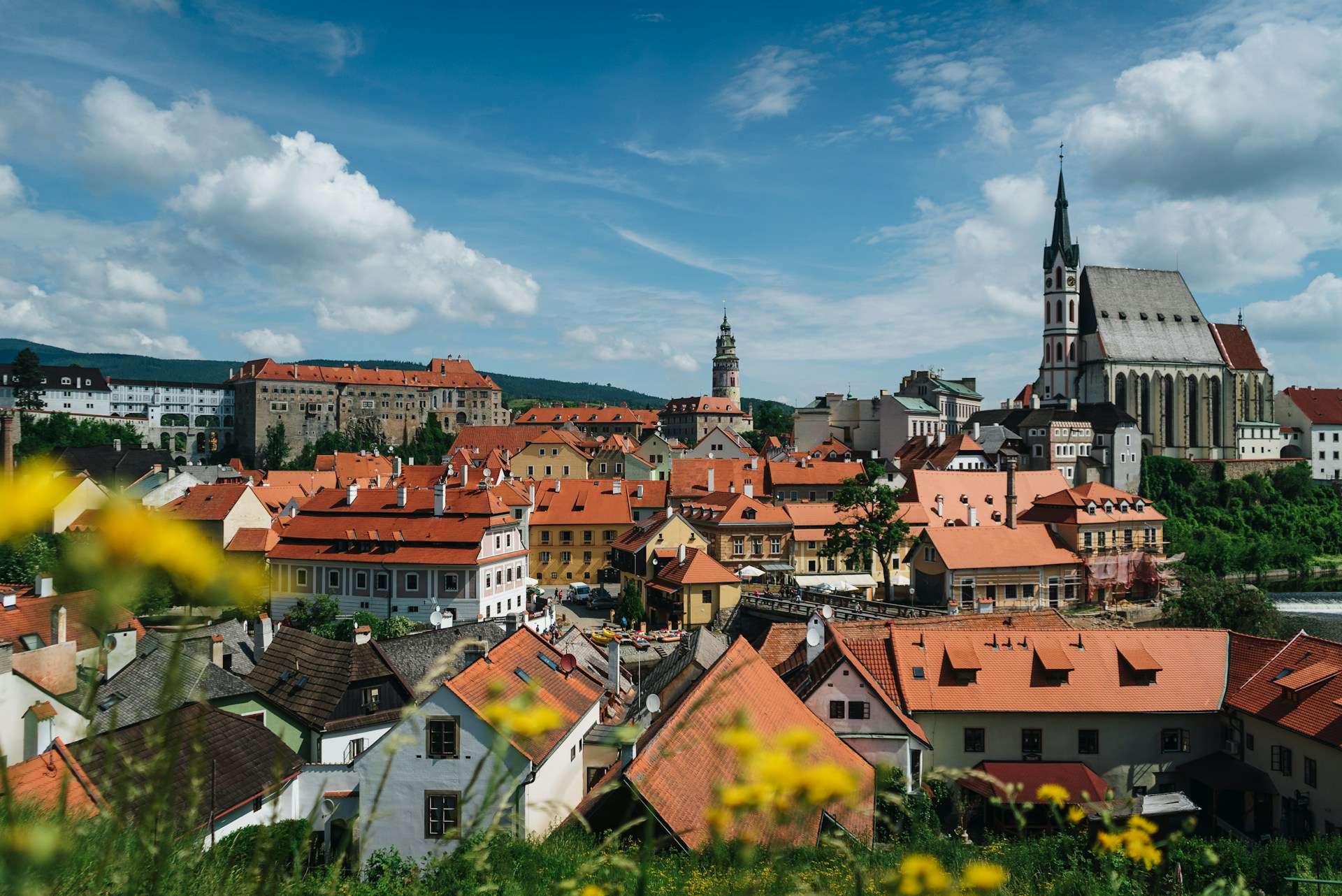 Hotels in South Bohemia — Český Krumlov old town, castle viewpoints, riverside districts, regional lakes and countryside routes