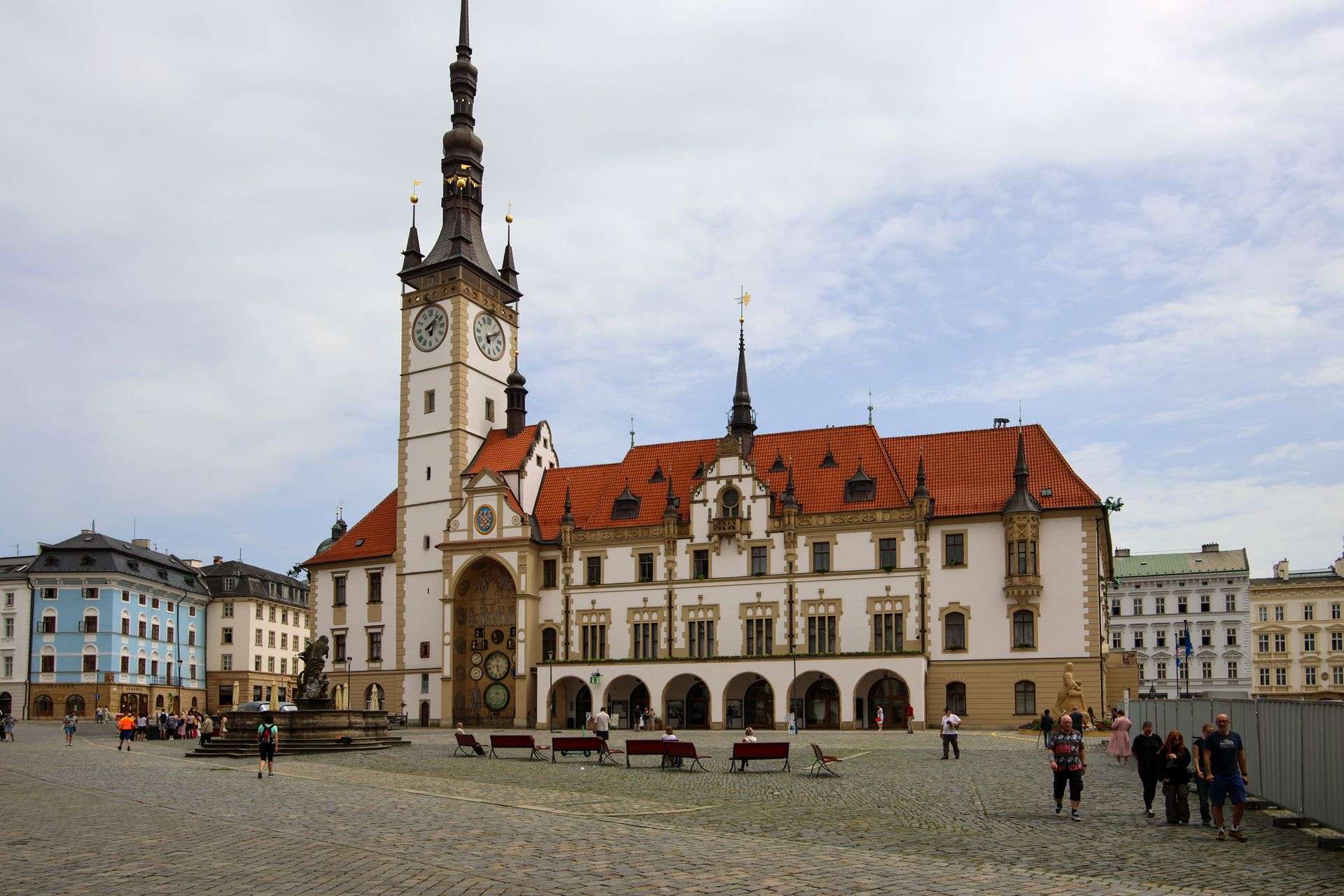 Hotels in Olomouc Region — Olomouc baroque square, Holy Trinity Column, cathedral quarter, university districts and Moravian café culture