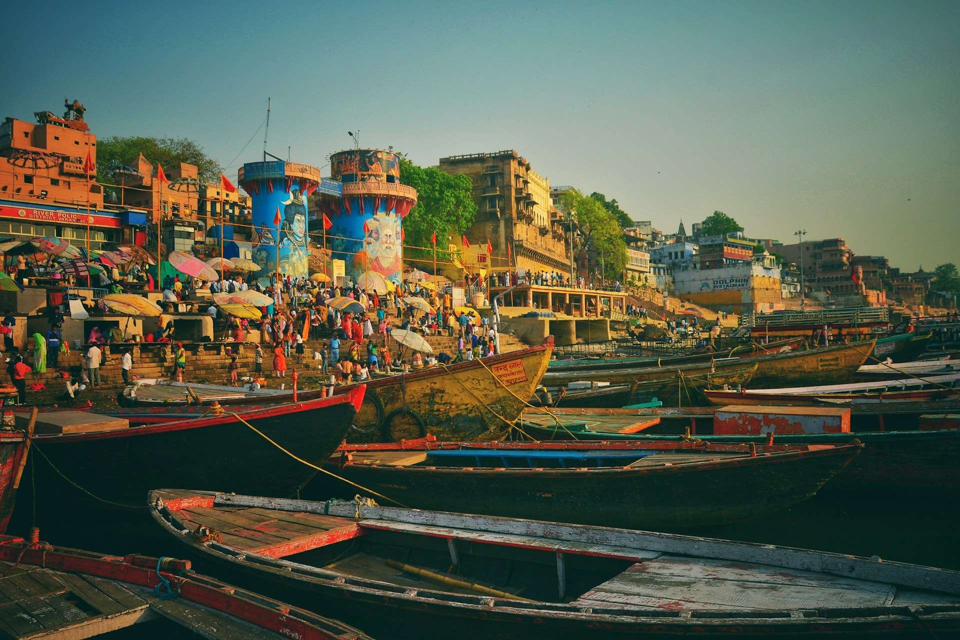 Hotels in Spiritual and Sacred India — Varanasi river-ghat districts, Rishikesh yoga-quarter neighbourhoods, temple corridors and respectful traveller hotel planning